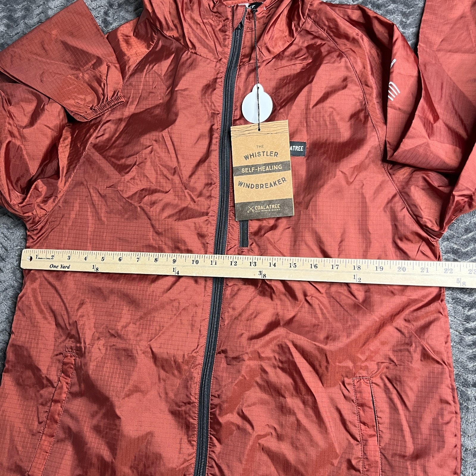 Coalatree Whistler Windbreaker - Unisex Red Size L Nwt — image 4 of 7